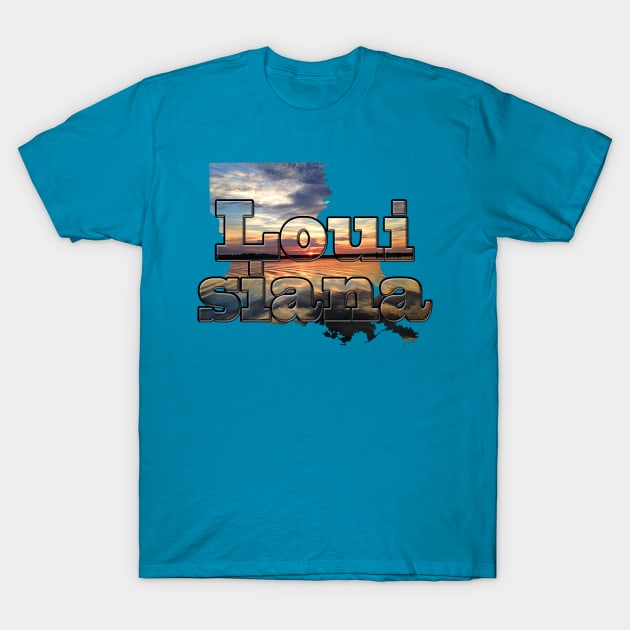 Bayou Sunrise Loui_siana T-Shirt by BlaineC2040